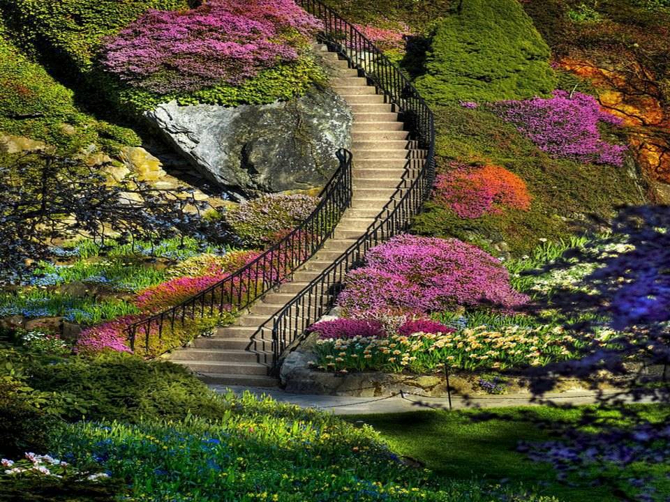 The Japanese Garden, part of the Butchart Gardens, Vancouver Island, from The Robb Report, Rare Delights Magazine